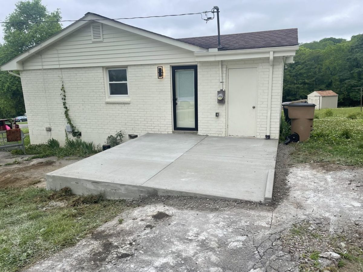 Concrete Patio - North Nashville, North Nashville, TN