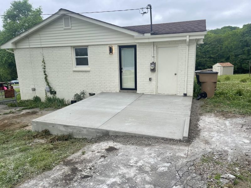 Concrete Patio - North Nashville, North Nashville, TN