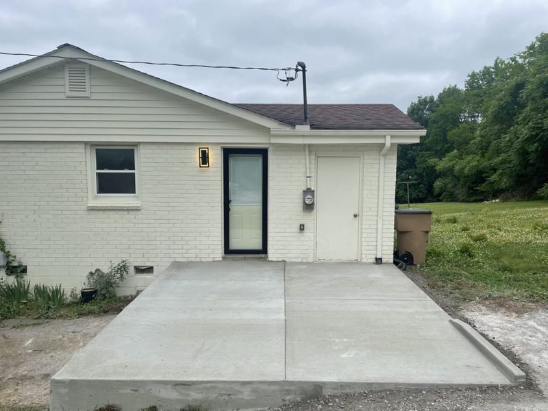 Concrete Patio - North Nashville, North Nashville, TN