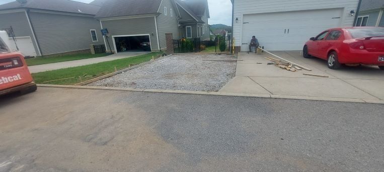 Concrete Driveway Extension - Thompsons Station, TN, Thompson's Station, TN