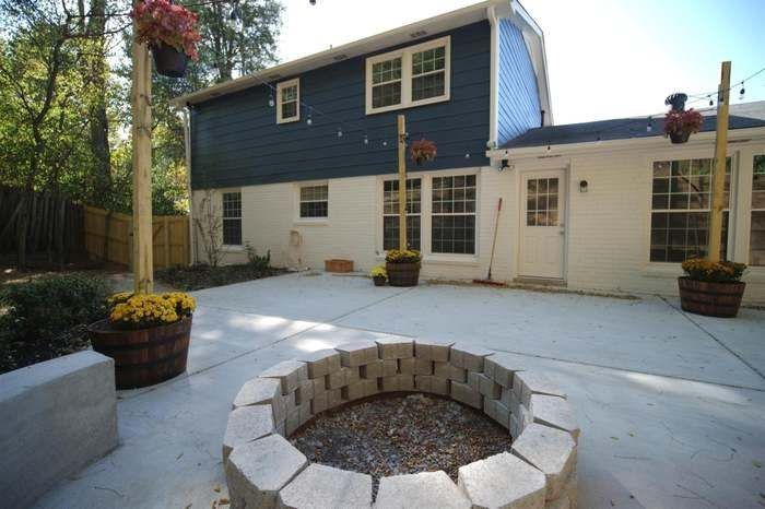 Concrete Patio & Seat Wall - Nashville, TN (Bellevue), Bellevue, TN
