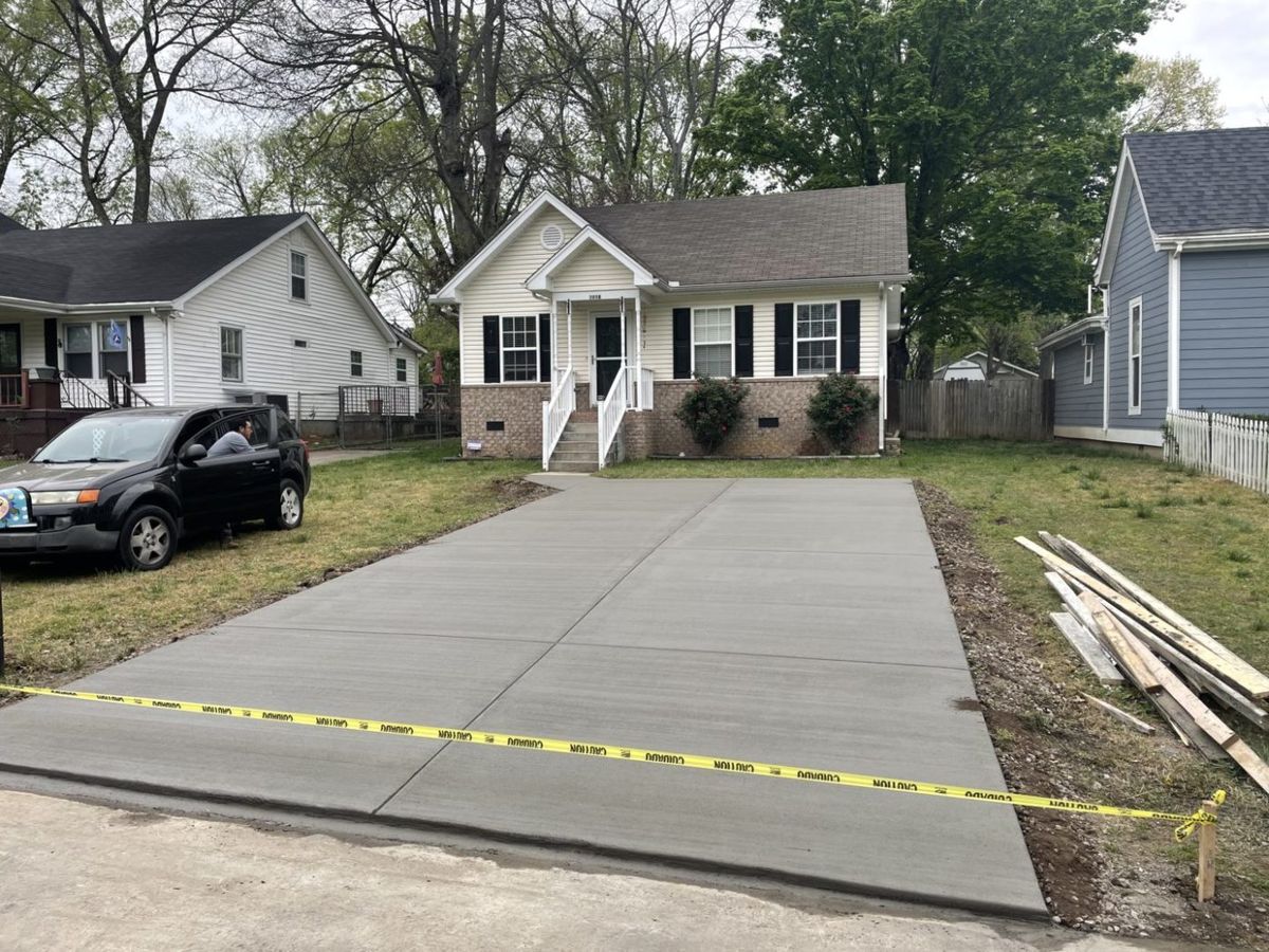 Concrete Parking Pad - East Nashville, East Nashville, TN