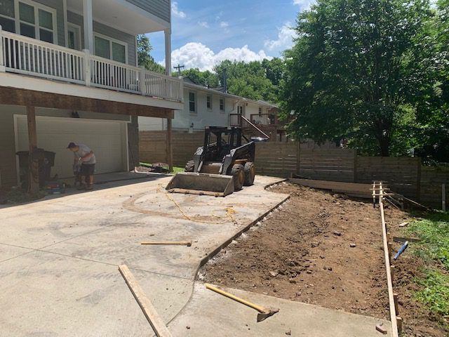 Concrete Driveway Extension - East Nashville, TN, East Nashville, TN