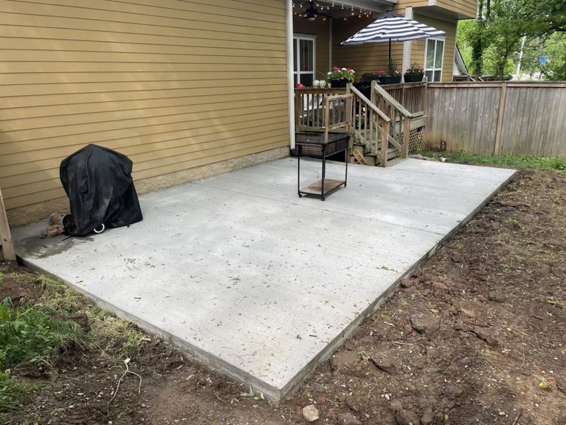 Concrete Patio - East Nashville, East Nashville, TN
