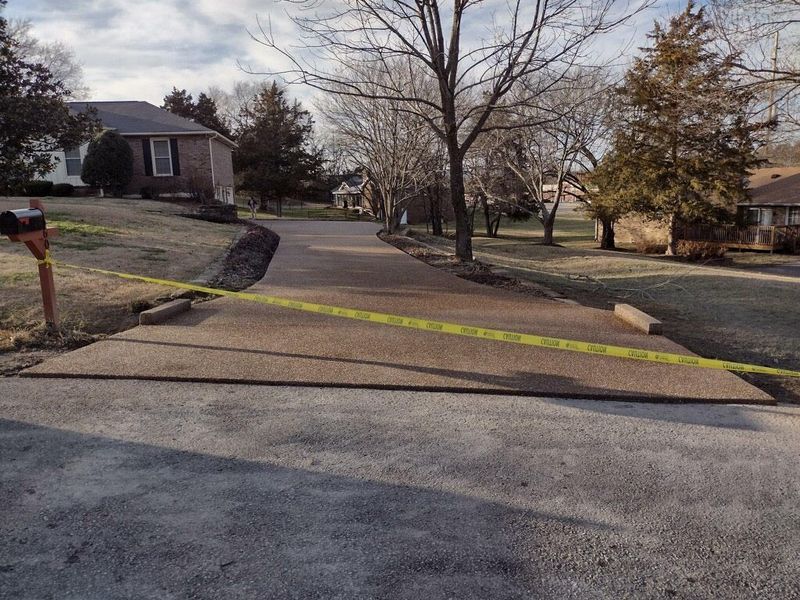 New Pea Gravel Driveway, Nashville, TN